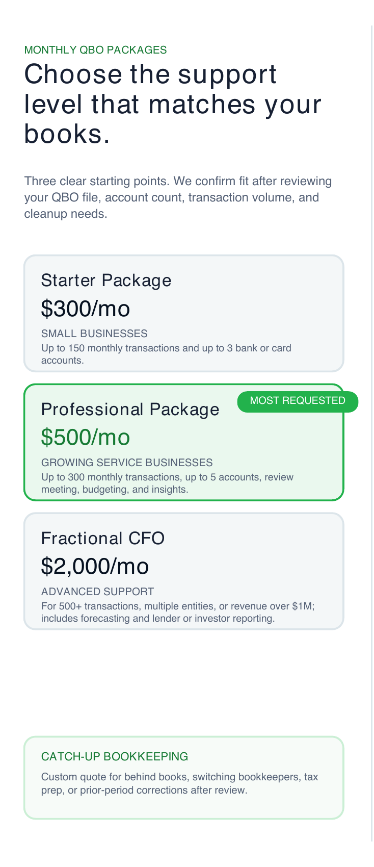 Inside center panel of ANB.TAX QuickBooks Online brochure